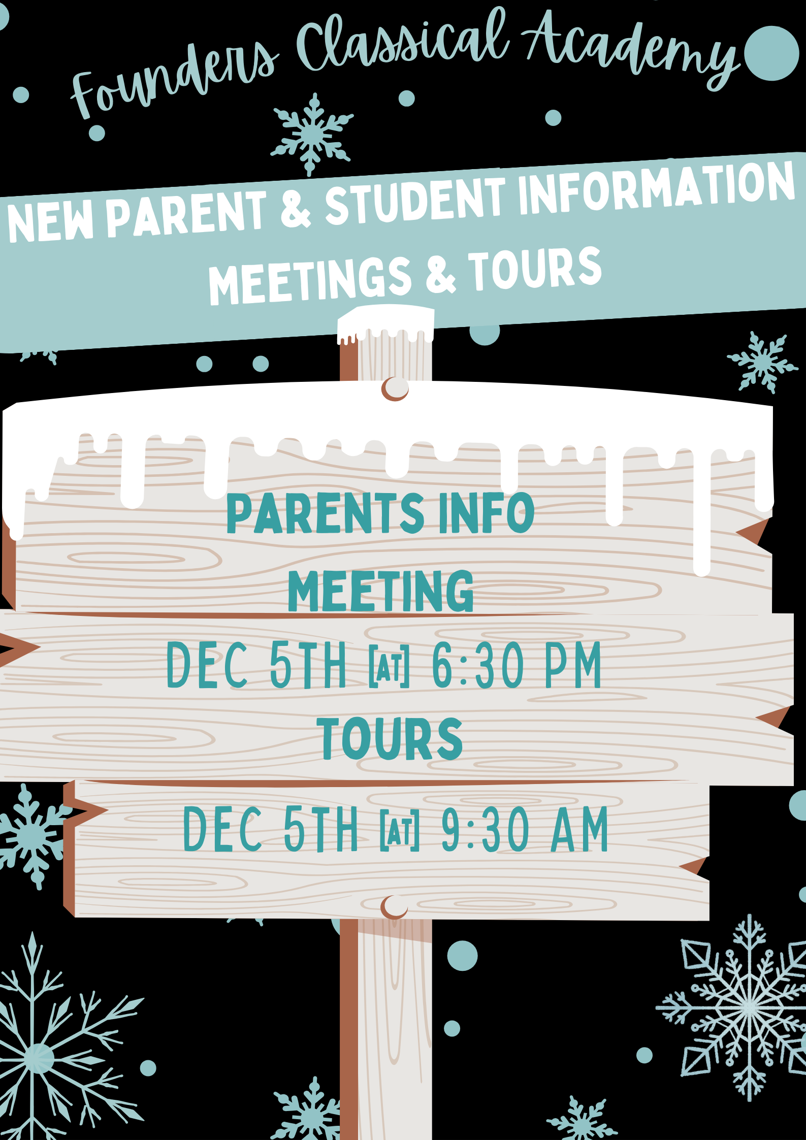 December Parent Intrest Meeting